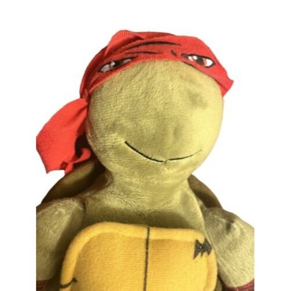 Raphael Teenage Mutant Ninja Turtle 14” Plush Nickelodeon - Picture 3 of 3